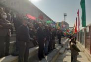 گزارش تصویری اجتماع بزرگ جهادگران فاطمی  مورخ ۲۹ آبان ماه ۱۴۰۱ در ورزشگاه شهید بهشتی میدان هرندی