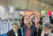 بازدید مشاور رئیس سازمان بسیج مهندسین تهران بزرگ به همراه جمعی از مهندسان بسیجی از نمایشگاه روایت خدمت
